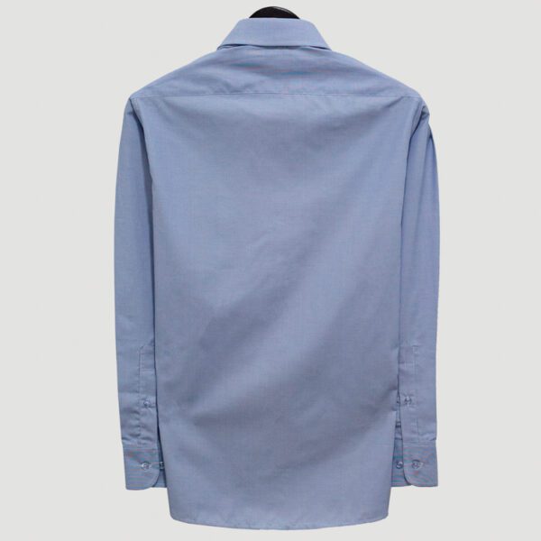 camisa azul estructura plana marca smart slim 141199 AZUL 4