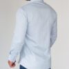 camisa azul estructura puntos marca business casual slim 144154 AZUL 3