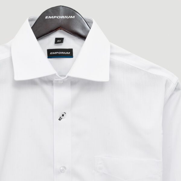 camisa blanca estrcutura plana marca emporium cl sico 150463 BLANCO 2