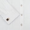 camisa blanca estructura labrada marca colletti cl sico 150974 BLANCO 4
