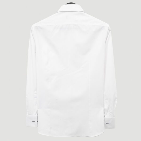 camisa blanca estructura labrada marca colletti cl sico 151091 306009 3