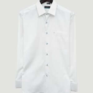 camisa blanca estructura plana marca colletti cl sico 155459 BLANCO 1