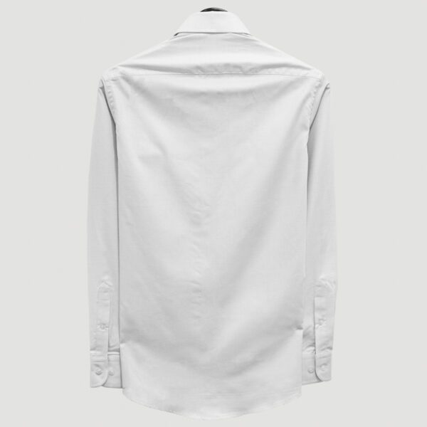 camisa blanca estructura plana marca emporium slim 141023 BLANCO 4