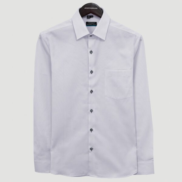 camisa blanco estructura labrada marca bcasual cl sico 150441 BLANCO 1