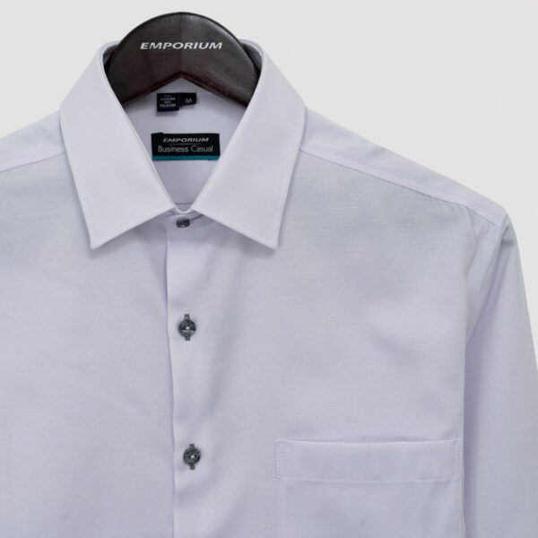 camisa blanco estructura labrada marca bcasual cl sico 150441 BLANCO 2
