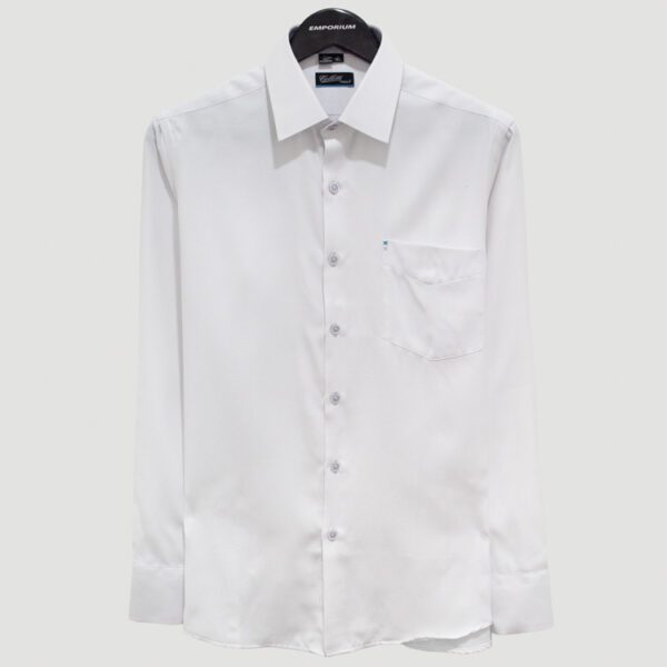 camisa blanco estructura plana marca colletti cl sico 146319 BLANCO 1