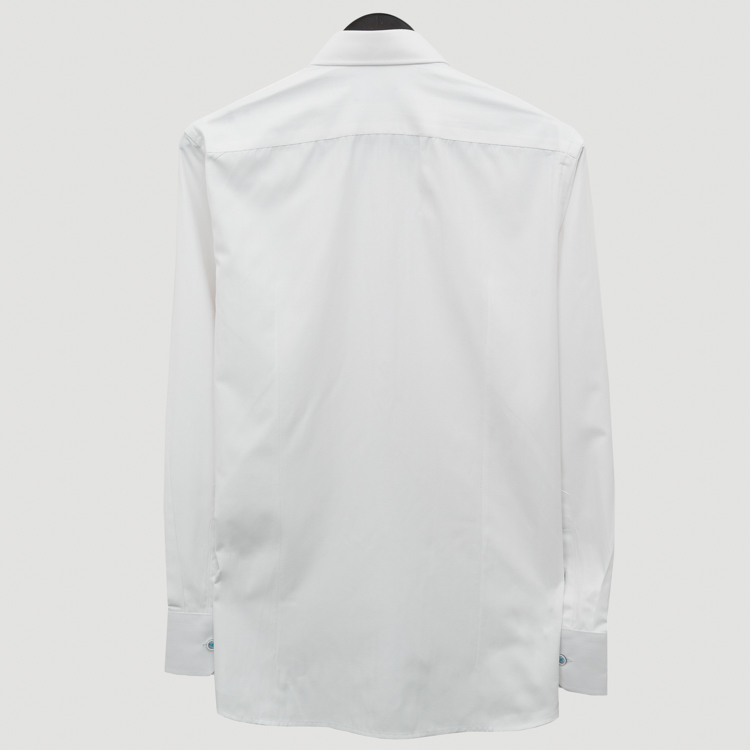 camisa blanco estructura plana marca colletti cl sico 155423 BLANCO 3