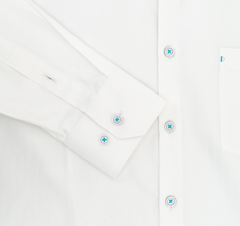 camisa blanco estructura plana marca colletti cl sico 155423 BLANCO 4