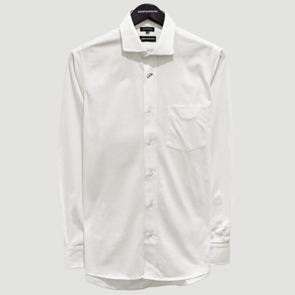 camisa blanco estructura plana marca emporium cl sico 141054 BLANCO 1