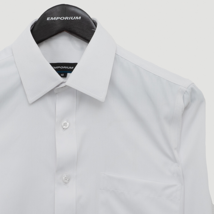 camisa blanco estructura plana marca emporium cl sico 154917 BLANCO 2