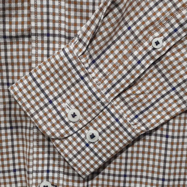 camisa caf diseno de cuadros marca carven cl sico 147483 237792 2