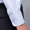 camisa celeste diseno de lineas marca smart slim 148260 CELESTE 4