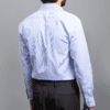 camisa celeste diseno de lineas marca smart slim 152636 CELESTE 3