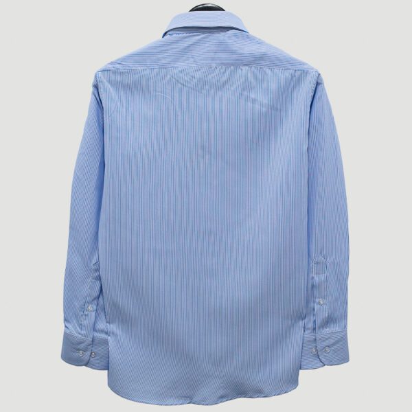 camisa celeste diseno l neas verticales marca smart slim 127720 CELESTE 3