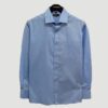 camisa celeste diseno plano con lineas marca smart slim 138591 CELESTE 1