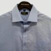 camisa celeste diseno plano con lineas marca smart slim 138591 CELESTE 3