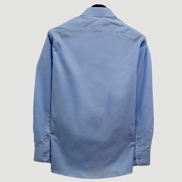 camisa celeste diseno plano con lineas marca smart slim 138591 CELESTE 4