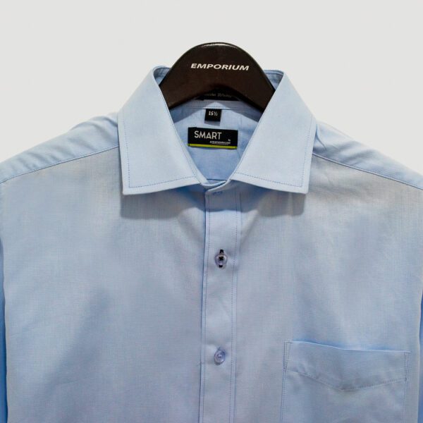 camisa celeste diseno plano marca smart slim 138573 195049 3