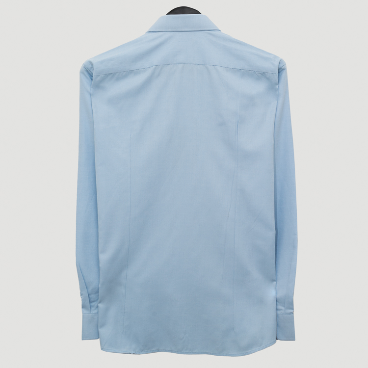 camisa celeste estructura labrada marca business casual cl sico 155466 CELESTE 3