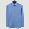 camisa celeste estructura labrada marca colletti cl sico 151127 CELESTE 1