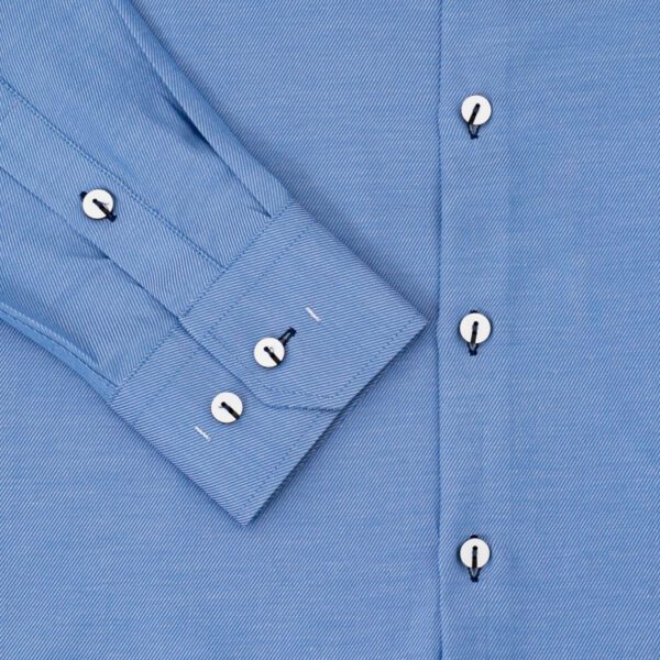camisa celeste estructura labrada marca colletti cl sico 151127 CELESTE 4