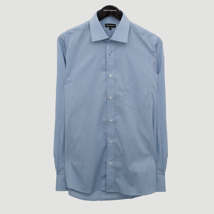 camisa celeste estructura labrada marca emporium slim 156299 CELESTE 1