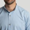 Camisa Celeste plana con lineas