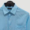 camisa celeste estructura plana marca business casual cl sico 146301 CELESTE 3
