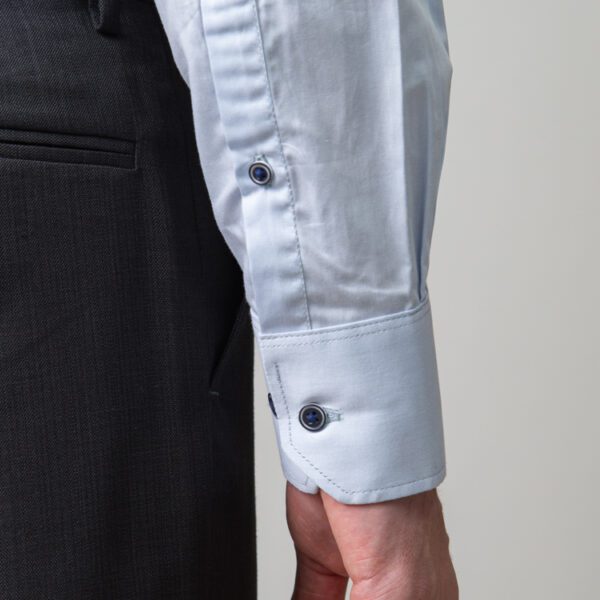 camisa celeste estructura plana marca colletti cl sico 149225 BLANCO 4