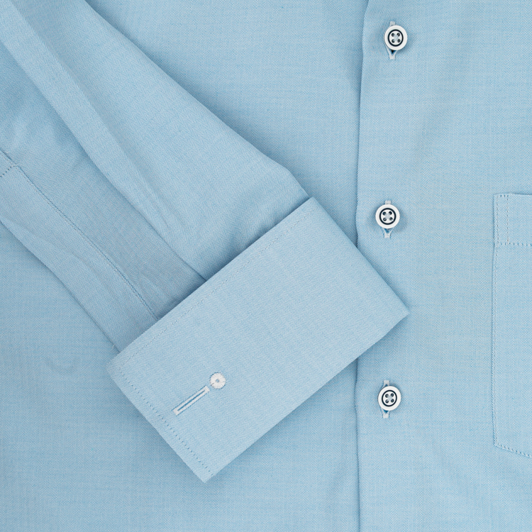 camisa celeste estructura plana marca colletti cl sico 155431 CELESTE 4