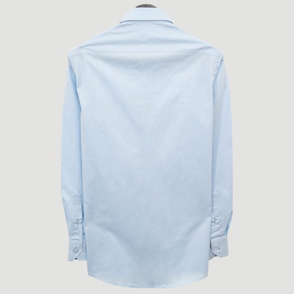 camisa celeste estructura plana marca colletti slim 152466 CELESTE 3