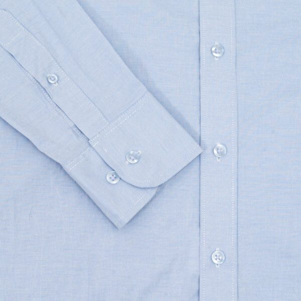 camisa celeste estructura plana marca smart slim 141171 CELESTE 4