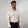 camisa crema estructura labrada marca emporium cl sico 150468 CREMA 1