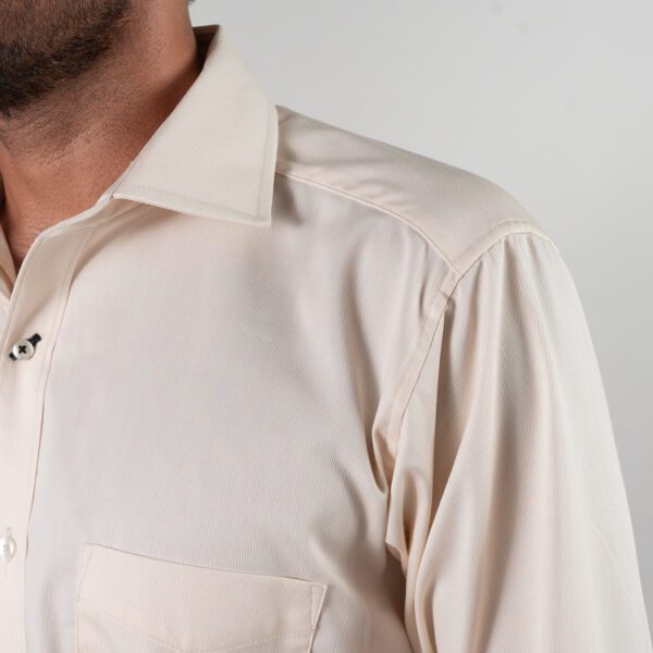 camisa crema estructura labrada marca emporium cl sico 150468 CREMA 2