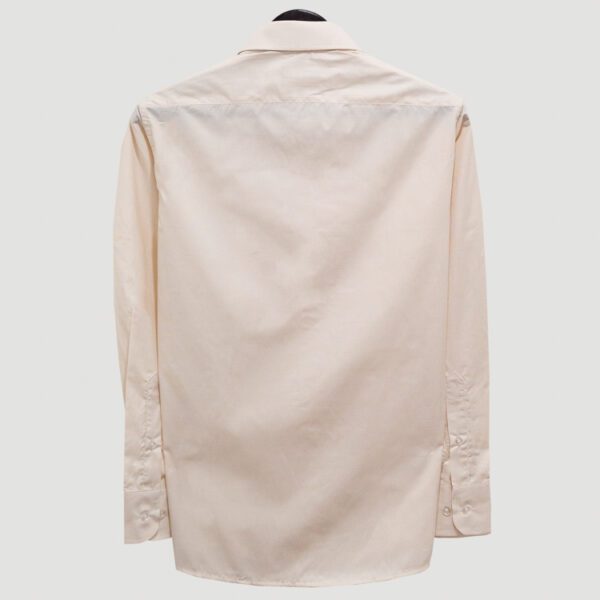 camisa crema estructura plana marca smart slim 141181 CREMA 3