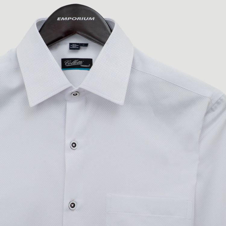 camisa formal blanco estructura plana marca colletti cl sico 155518 BLANCO 2