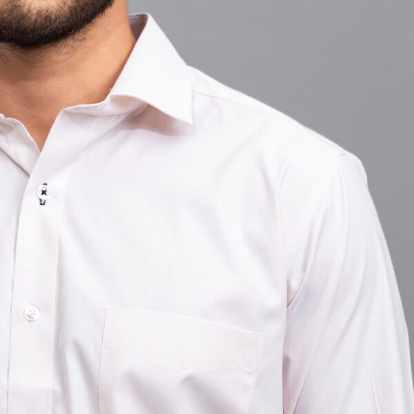 camisa hueso estructura plana marca smart slim 152546 HUESO 2
