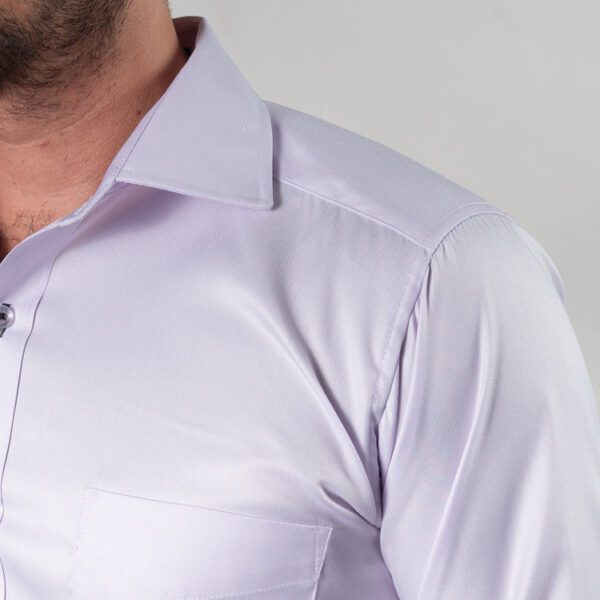 camisa lila estructura labrada marca smart slim 122221 LILA 2
