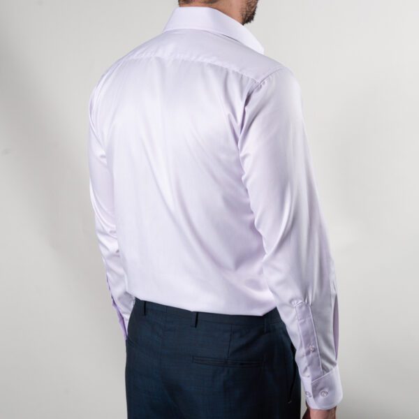 camisa lila estructura labrada marca smart slim 122221 LILA 3
