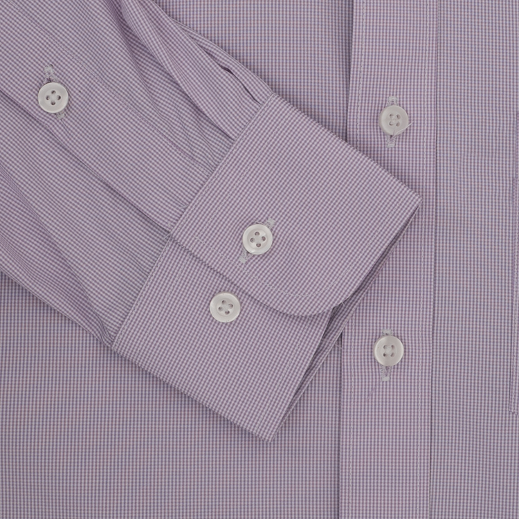 camisa lila estructura plana marca emporium slim 154962 LILA 3