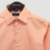 camisa naranja estructura labrada marca business casual cl sico 142070 NARANJA 3