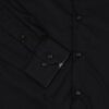camisa negra estructura plana marca colletti slim 152458 NEGRO 4