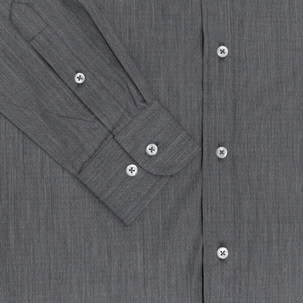camisa negra estructura plana marca emporium slim 141003 NEGRO 4