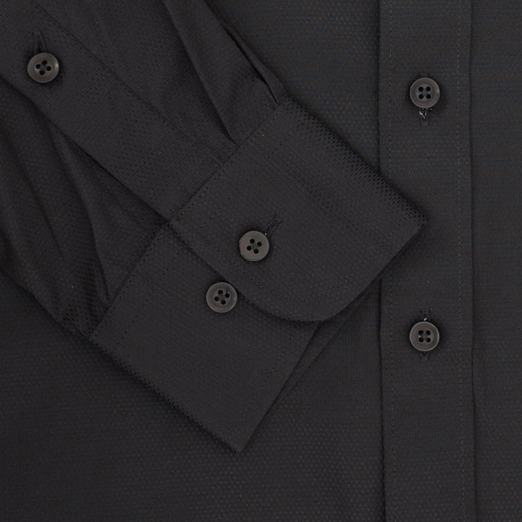 camisa negro estructura plana marca emporium slim 154944 NEGRO 3