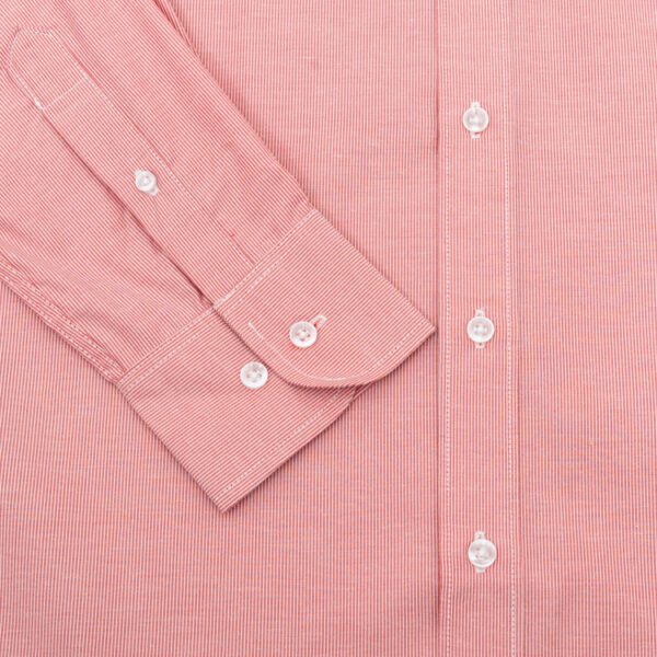 camisa roja diseno de lineas marca smart slim 148218 ROJO 4