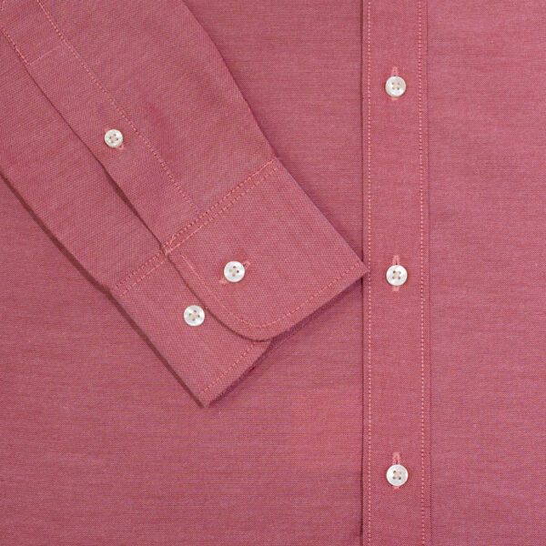 camisa rojo estructura labrada marca business casual slim 138380 ROJO 2