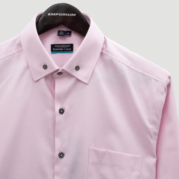 camisa rosada estructura labrada marca bcasual cl sico 157830 ROSADO 2