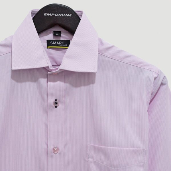 camisa rosada estructura plana marca smart slim 141262 ROSADO 2