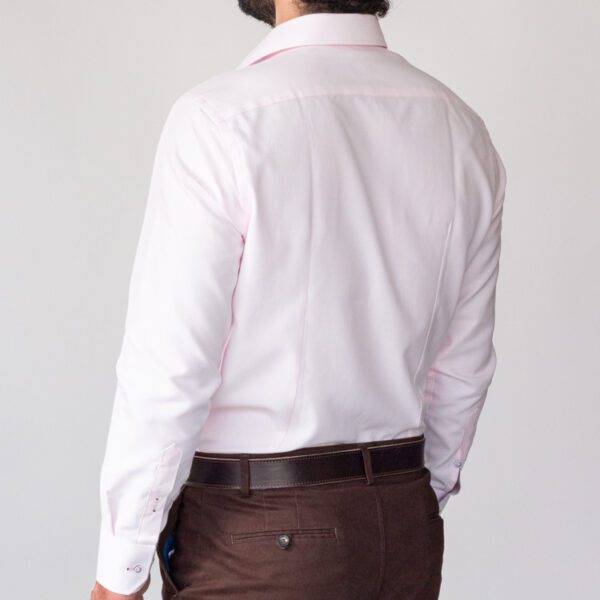 camisa rosado estructura labrada marca colletti cl sico 144088 ROSADO 3