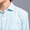 camisa turquesa diseno de lineas marca smart slim 152600 296581 2